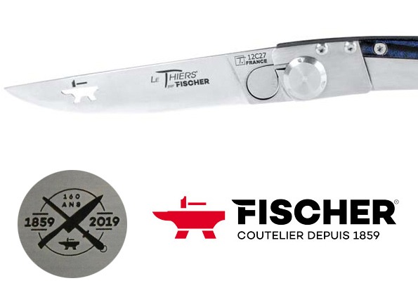 Les 160 ans de Fischer-Bargoin ont été marqués par le lancement du #couteau LE THIERS® PAR FISCHER® Les 160 ans de Fischer-Bargoin ont été marqués par le lancement du #couteau LE THIERS® PAR FISCHER®